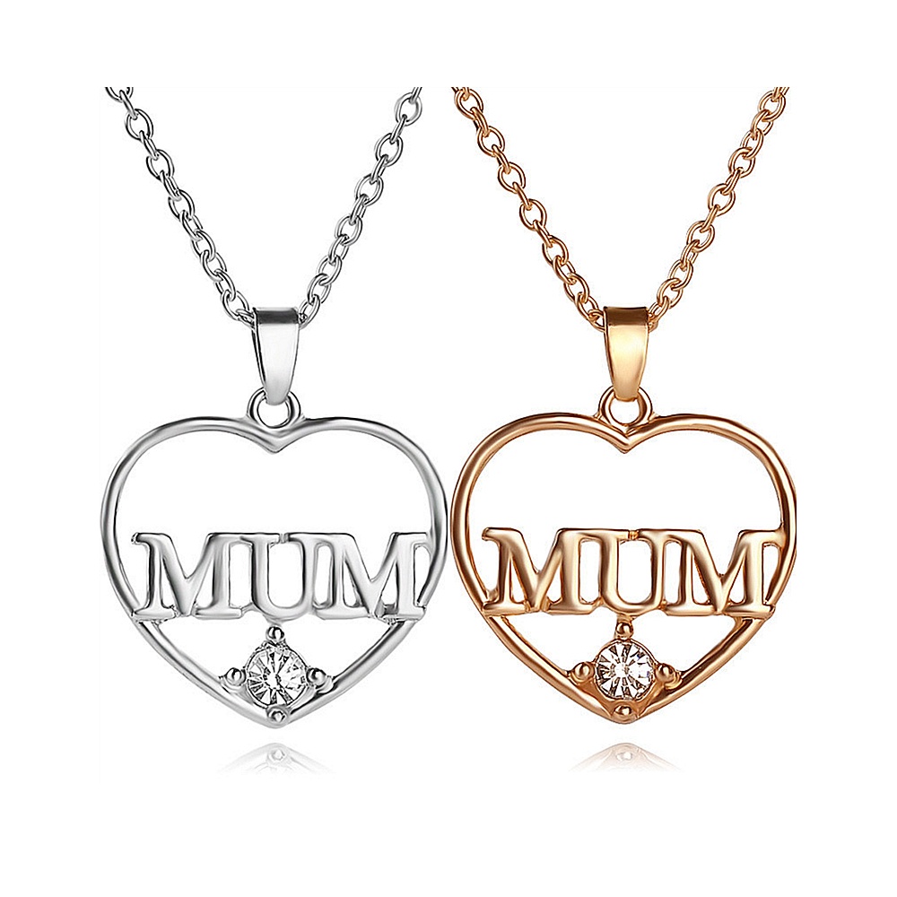 Vòng cổ Mặt Trái Tim Đính Đá Thời Trang Dành Cho Nữ
