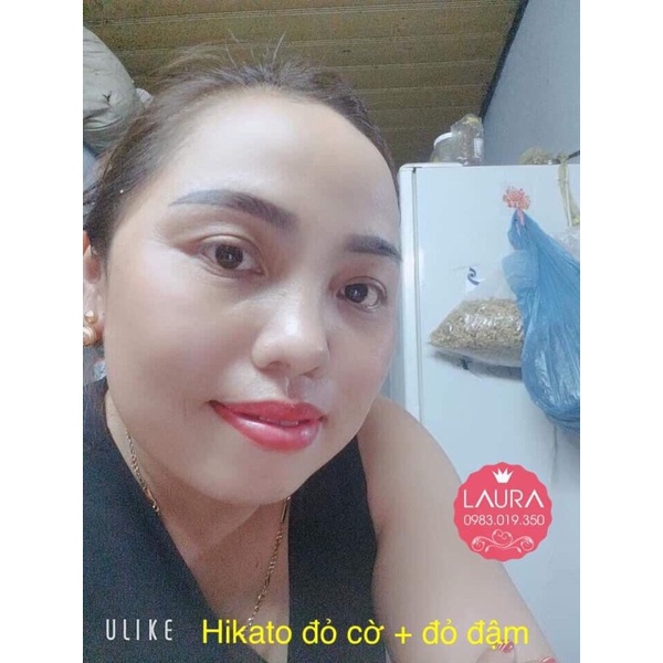Mực phun xăm Hikato lên màu đẹp