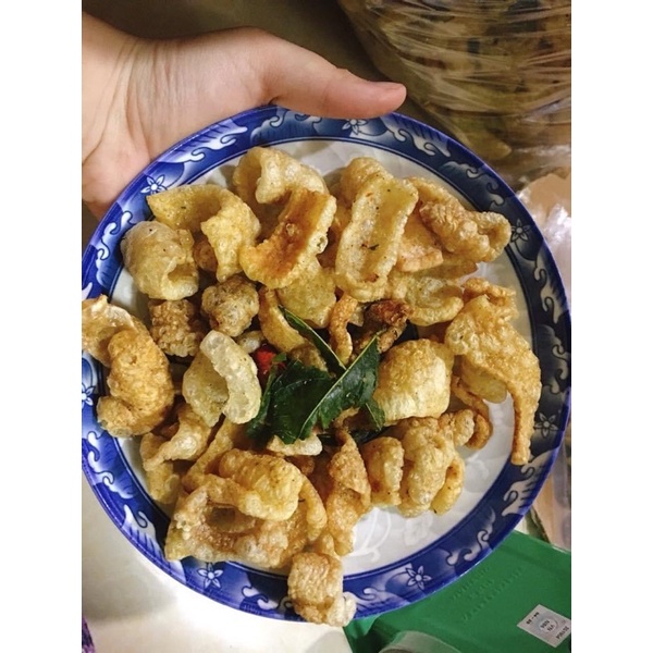 Bì heo (bim bim) chiên giòn tẩm gia vị cho das /keto