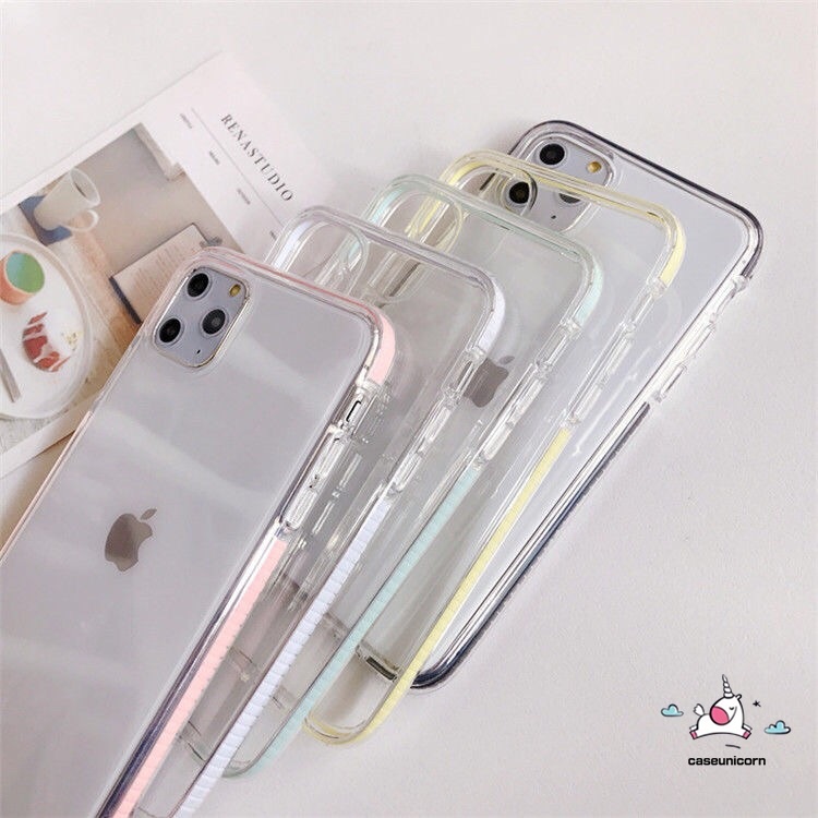 Ốp điện thoại TPU mềm trong suốt chống sốc tốt cho IPhone 11 Pro Max iPhone 6 6s 7 8 Plus X XR XS MAX SE 2020 | BigBuy360 - bigbuy360.vn