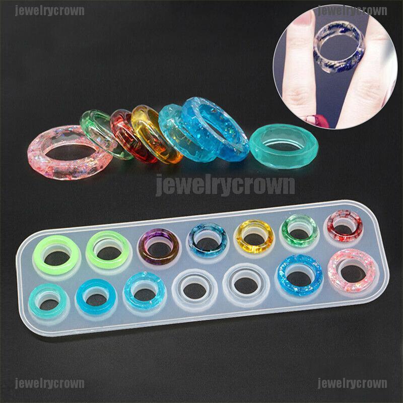 Khuôn Silicone Làm Trang Sức 14 Ô