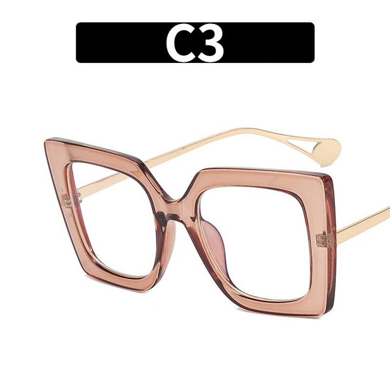 Kính Mát Gọng Vuông Chống Ánh Sáng Xanh Thời Trang Cho Nữ