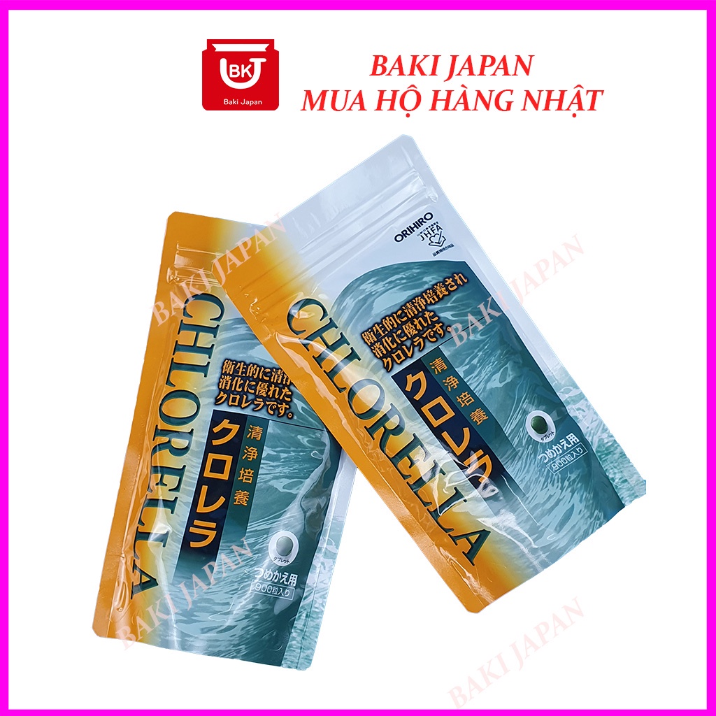 Tảo lục Chlorella hỗ trợ bảo vệ tim mạch Orihiro Nhật Bản
