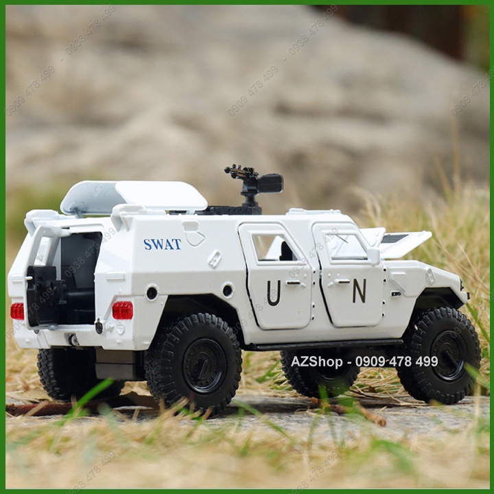 Mô Hình Kim Loại Xe Quân Sự Tuần Tra Đông Phong - 9726.1