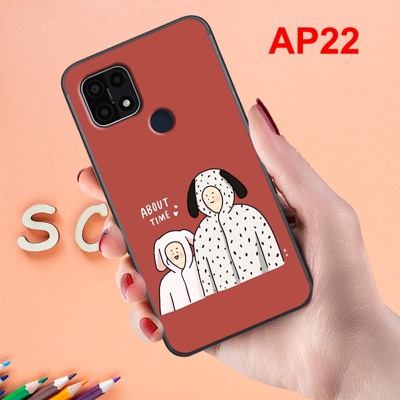 [HOT]ỐP LƯNG OPPO A15 IN HÌNH CẶP ĐÔI ĐẸP HOT NHẤT 2O21