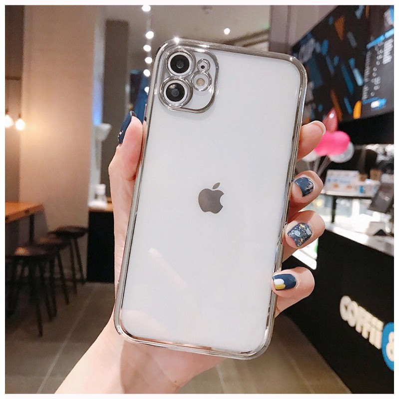 Ốp lưng iphone bảo vệ camera vuông viền cho iphone 12Pro Max/iP12Pro/iP11Pro Max/iP11/Xs Max | BigBuy360 - bigbuy360.vn