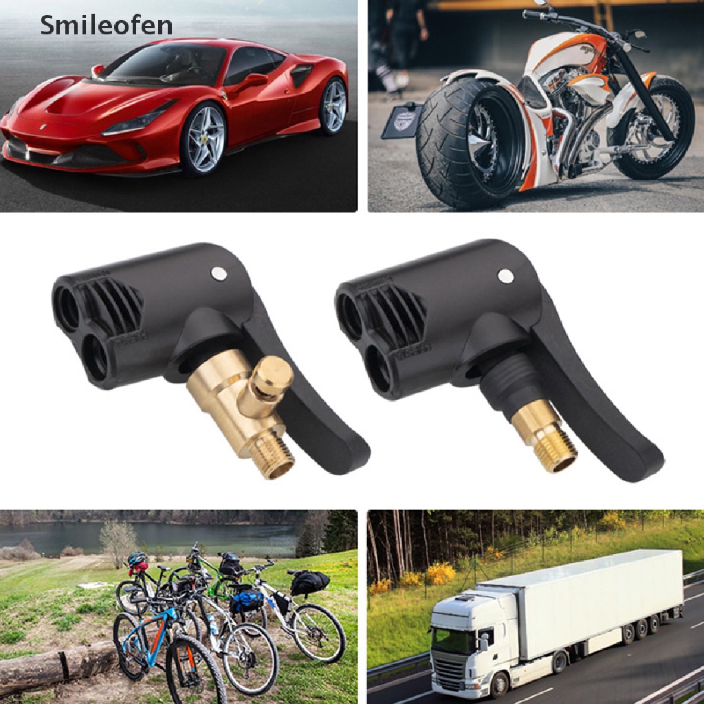 Van Bơm Hơi Bánh Xe Hơi Di Động Có Kẹp Nối Tiện Dụng Mới
