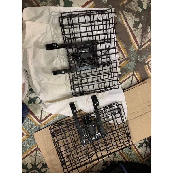 Rỏ xe đạp gấp lại được