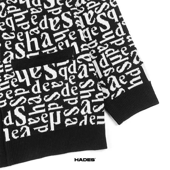 Áo Khoác Len ALPHABETIC CARDIGAN - HADES Brand Chính Hãng. | BigBuy360 - bigbuy360.vn