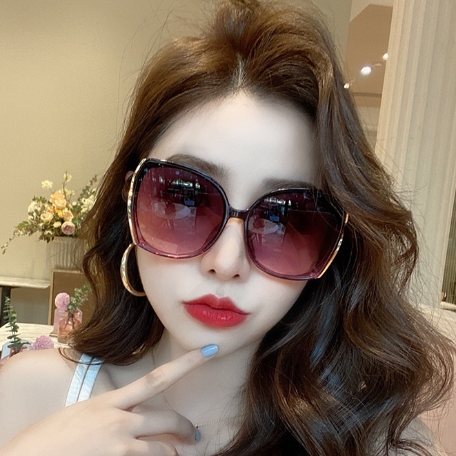 Kính Mát Chống Tia UV Phong Cách Âu Mỹ Cổ Điển Thời Trang