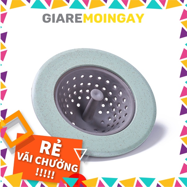 Phễu lọc rác silicon dùng chặn rác, vụn thực phẩm ở bồn rửa chén và chặn tóc giaremoingay6868