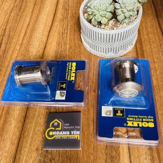 Phi 16 và 27mm-Mắt thần Solex, ống nhòm cửa view 360 độ quan sát, mắt thần cửa chống trộm