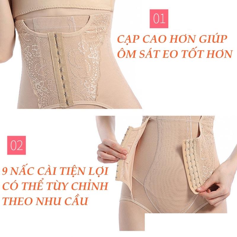 Quần Gen Nịt Bụng Cạp Cao Cao Cấp Chống Cuộn Nâng Mông - Mặc Váy Không Lộ Không Cộm Định Hình Vòng Eo Tự Tin Khoe Dáng
