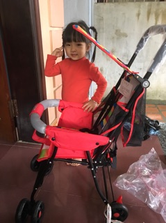 Xe đẩy du lịch 2 tư thế