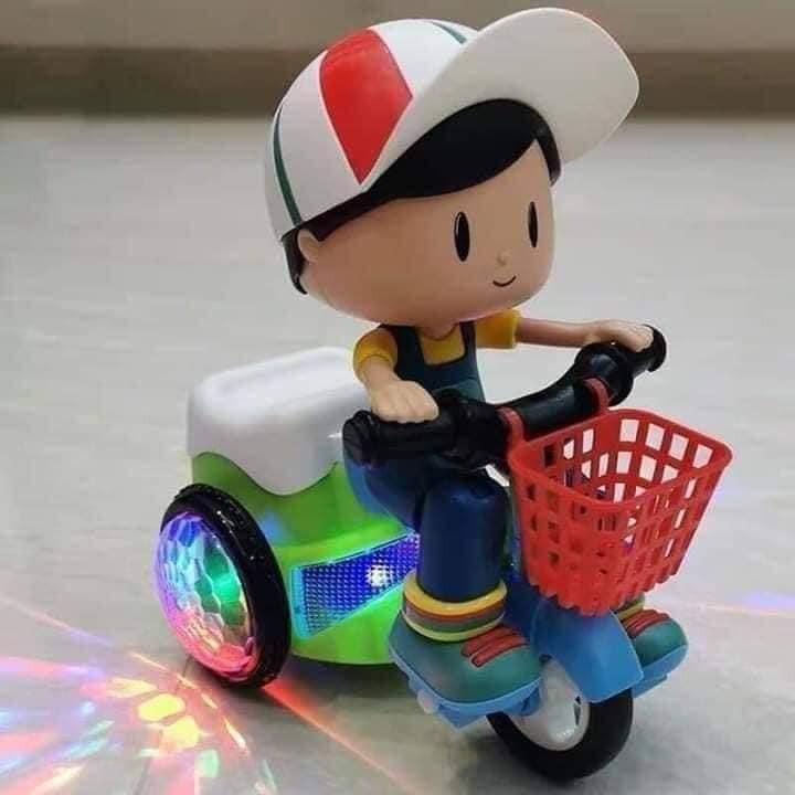 ĐỒ CHƠI EM BÉ ĐI XE ĐẠP CÓ NHẠC VUI NHỘN