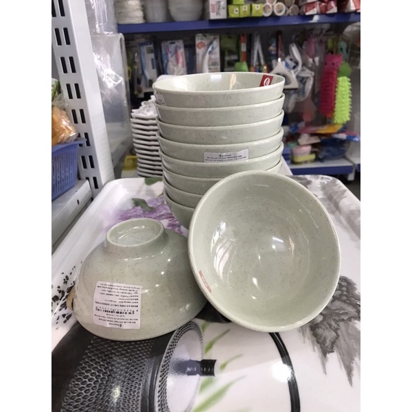 Chén Cơm Thái Xanh Melamine
