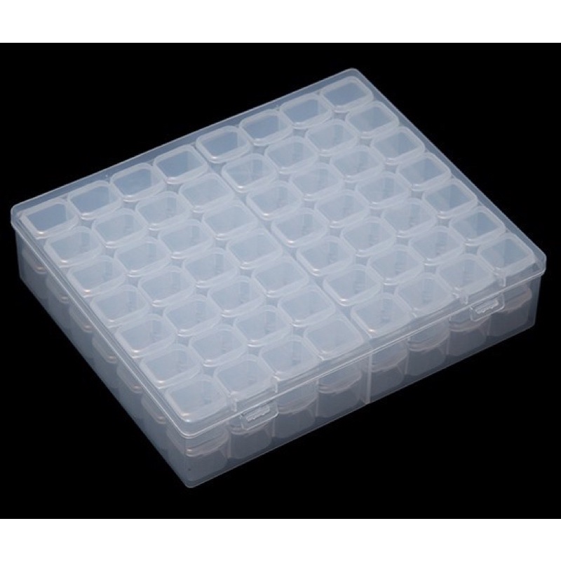 Khay nhựa 112 ô đựng phụ kiện trang sức mẫu mới