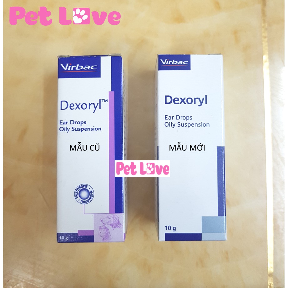 Thuốc Dexoryl điều trị viêm tai chó mèo