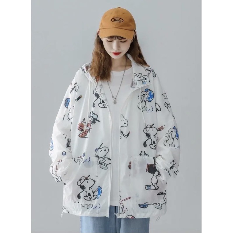 áo khoác snoopy