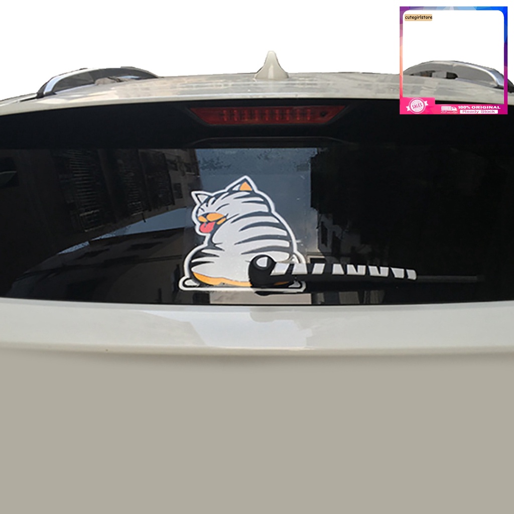 Nhãn dán hoạt hình vui nhộn trang trí cần gạt nước xe hơi