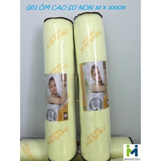 Gối ôm cao su non 35x100 cao cấp