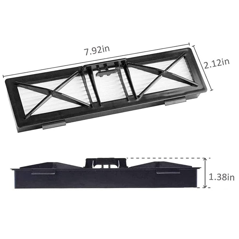 Bộ Lọc Hepa Và Chổi Chính Cho Robot Hút Bụi Neato Botvac D Series D7 D85 D3 D4 D5 D6 D75 D80