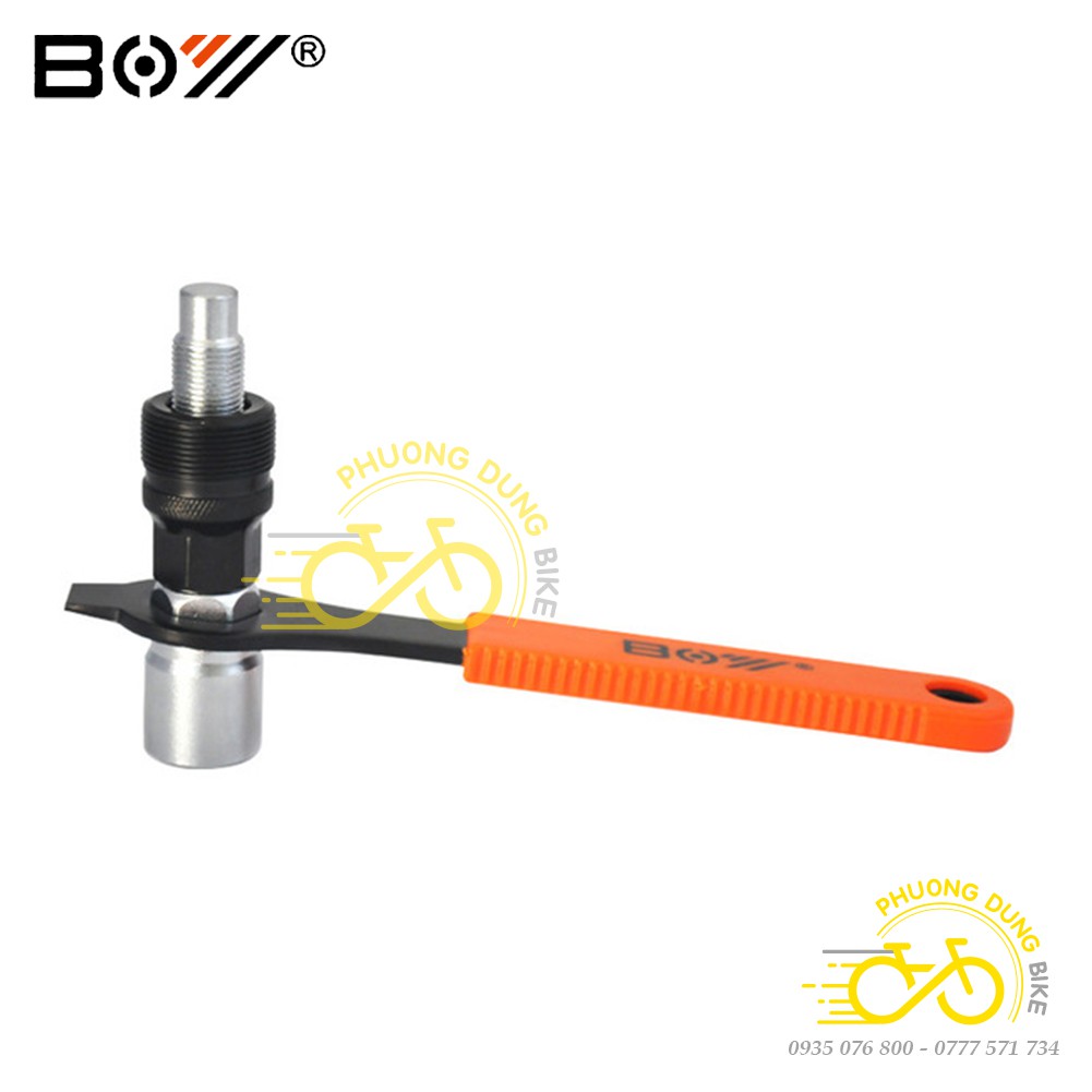 Cảo đùi dĩa cốt vuông xe đạp + Cờ lê BOY 7025L