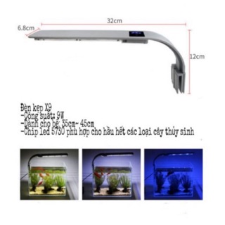 Đèn led kẹp siêu sáng X9