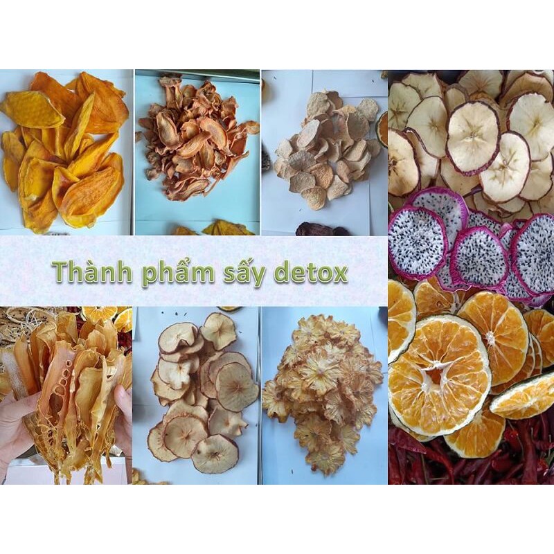 [ Dùng thử ] Set trái cây detox sấy khô thanh lọc cơ thể