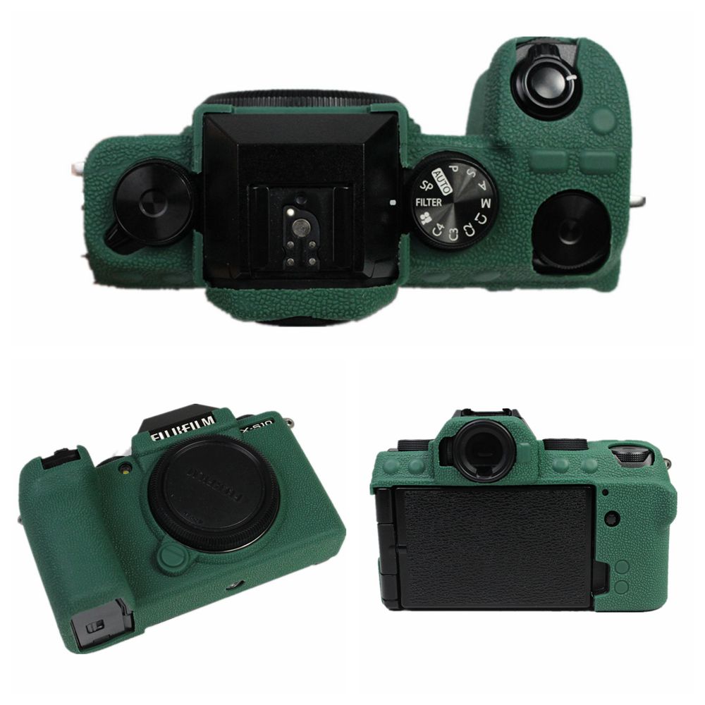 Vỏ silicon bảo vệ máy ảnh thích hợp cho Fujifilm X-S10 Fuji Xs10