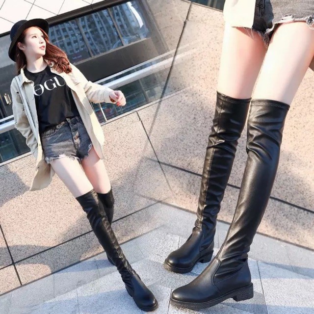 Boot nữ cao cổ cá tính
