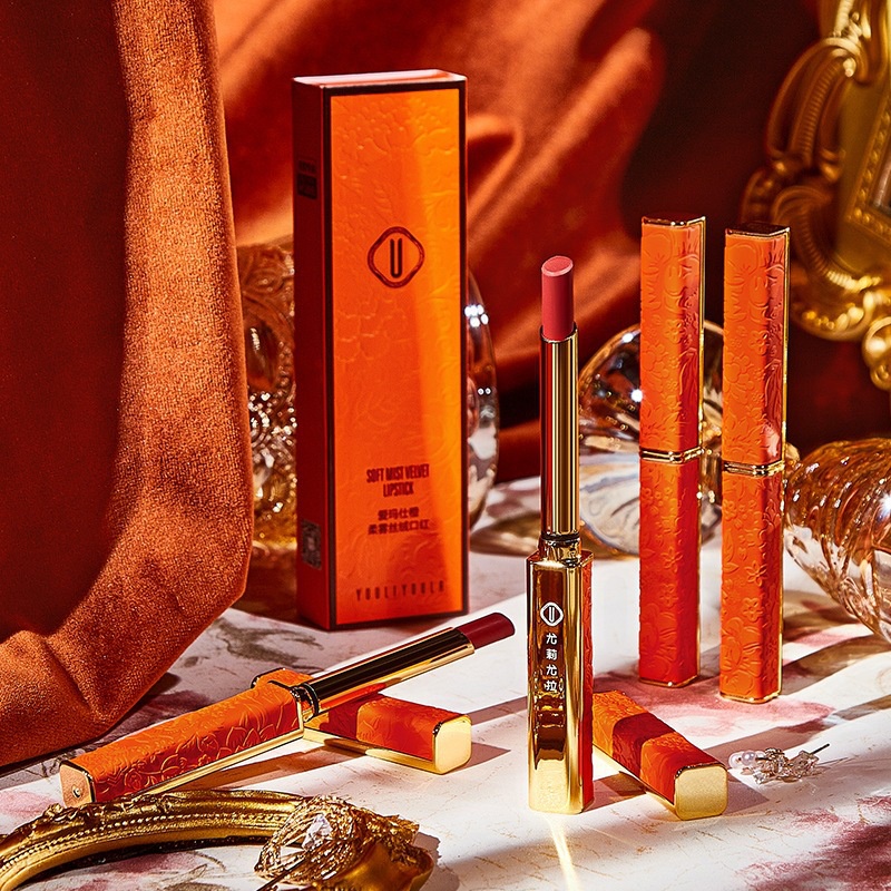 Son Môi lì Horse Orange, Son Môi Học Sinh, Son Nhung lì mềm môi + Tặng kèm Móc khóa