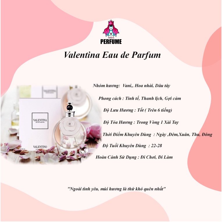 {Chính Hãng} Nước Hoa Nữ 𝐕𝐚𝐥𝐞𝐧𝐭𝐢𝐧𝐚 𝐏𝐨𝐮𝐝𝐫𝐞/𝐕𝐚𝐥𝐞𝐧𝐭𝐢𝐧𝐚 𝐁𝐥𝐮𝐬𝐡/𝐕𝐚𝐥𝐞𝐧𝐭𝐢𝐧𝐚 𝐏𝐢𝐧𝐤/𝐕𝐚𝐥𝐞𝐧𝐭𝐢𝐧𝐚 𝐄𝐃𝐏_𝑀𝑎̂̃𝑢 𝑡ℎ𝑢̛̉ 5𝑚𝑙