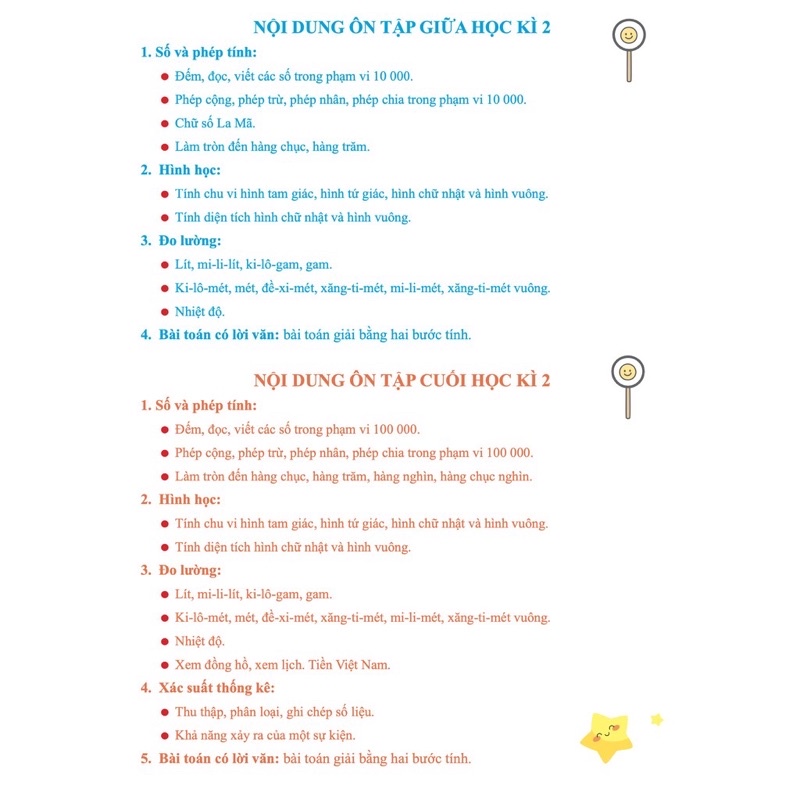 Sách - Đề Kiểm Tra Toán 3 - Học Kì 2 -