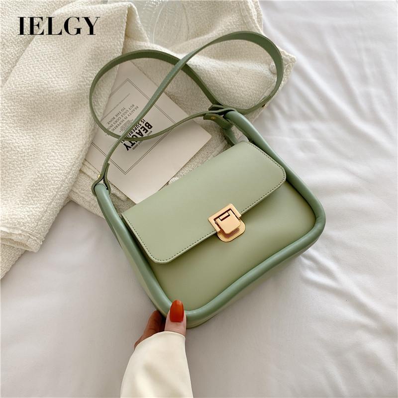 Túi Đeo Vai / Kẹp Nách Màu Trơn Thời Trang Cho Nữ