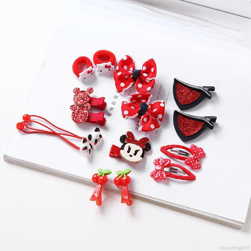 Kẹp Tóc Hello Kitty Dễ Thương Cho Bé Gái