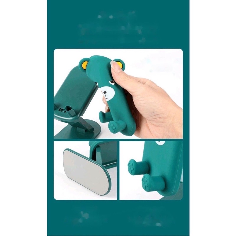 Giá đỡ điện thoại gấu xinh.