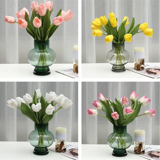 Hoa Tulip Nhân Tạo Trang Trí Nội Thất / Tiệc Cưới Chất Lượng Cao