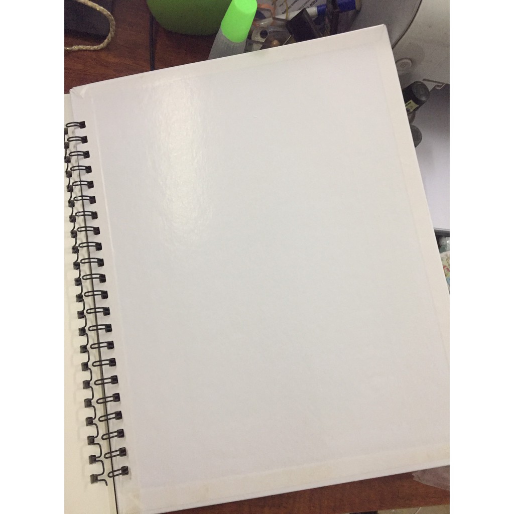 sketchbook A3 lò xo dọc (Sổ vẽ)