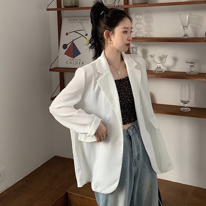 Áo khoác BLAZER trơn Hàn Quốc cao cấp