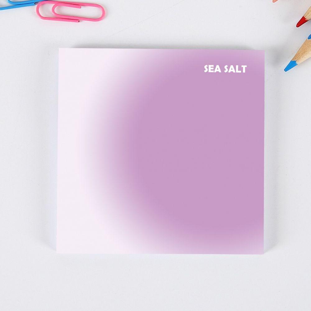 ELEGANT Giấy Ghi Chú Màu Sắc Gradient Nhẹ Nhàng Thanh Lịch
