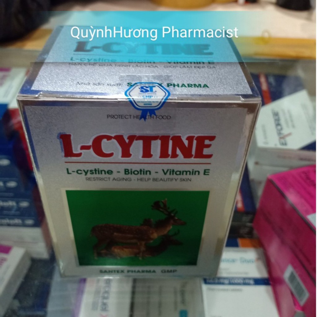Viên uống L-CYTINE với L-cystine giúp làm đẹp da,tóc và móng