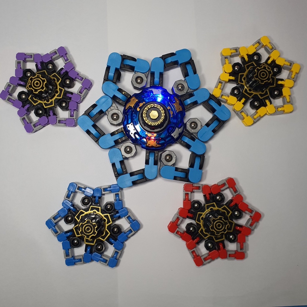 Con Quay Đồ Chơi Spinner Robot Biến Hình Thông Minh Cho Bé Fidget Spinner DIY Toy