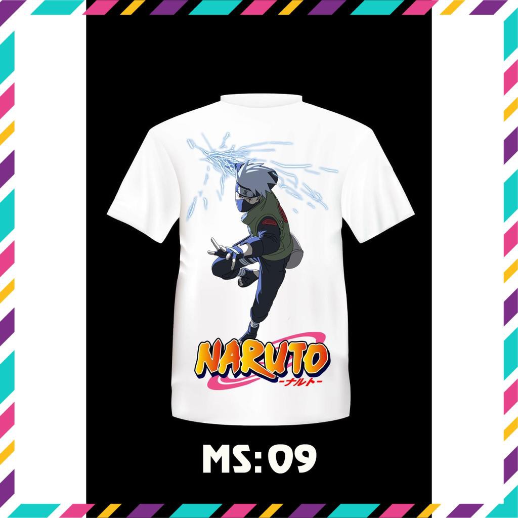 RẺ VÔ ĐỊCH- [Pikapi.Store] Áo thun form rộng cực chất in hình Naruto