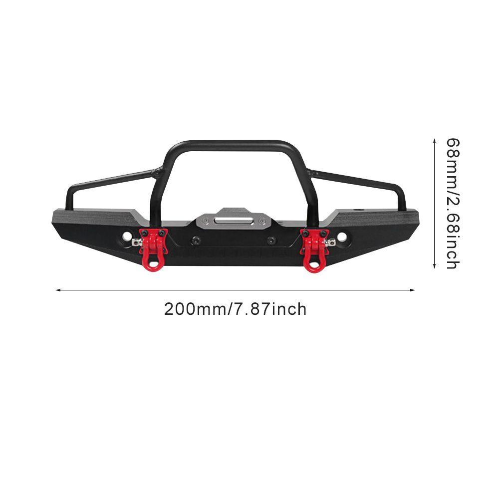 LAYOR1 Phụ Kiện Trang Trí Cản Trước Và Sau Bằng Kim Loại Chống Va Đập Cho Xe Hơi Đồ Chơi 1 / 1