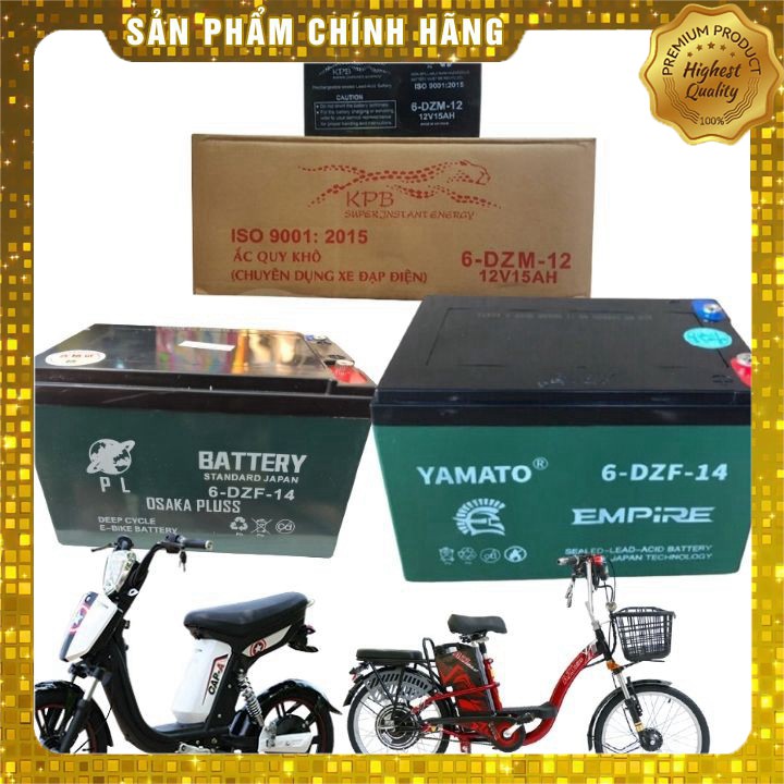 SHOP THẢO TÍN Ắc quy xe đạp điện 12V-14Ah OSAKA. Bảo hành 12 tháng CAM KẾT UY TÍN