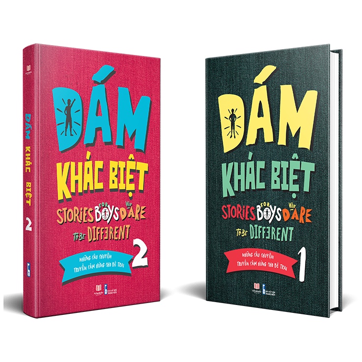 Sách - Dám Khác Biệt - Những Câu Chuyện Truyền Cảm Hứng Cho Bé Trai (Cập nhật các tập)