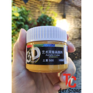 Màu Acrylic 3D hũ 100ml bảng 1