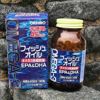 Viên uống Fish Oil Omega 3 Orihiro Nhật Bản