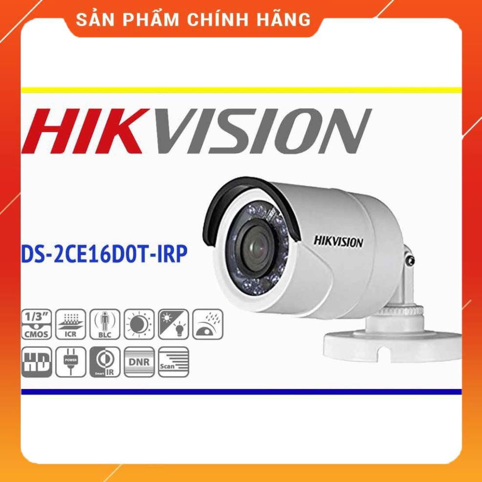 Trọn Bộ 4 Camera Quan Sát Hikvision 2.0 megapixel Full HD 1080P kèm HDD 500G và 80 mét dây liền nguồn đúc sẵn 2 đầu